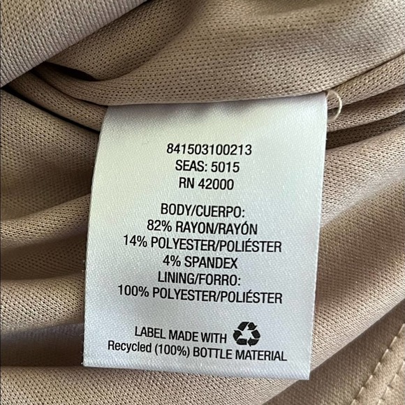 Attention NWT Bodycon Black Cut Out Long Sleeve Art Deco Dress SMALL - Picture 6 of 6